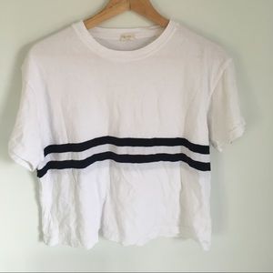 Brandy Melville Two Stripe Tee